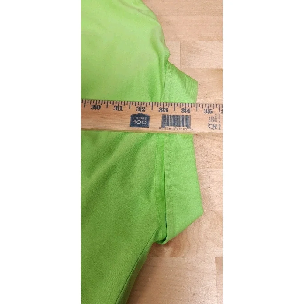 Polo Ralph Lauren Mens L Shirt Long Green Vintage Lisle Charleston Golf Big Pony